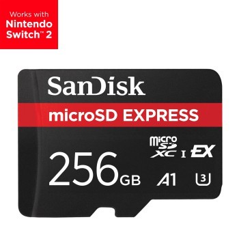 SanDisk microSD Express Card® Game play 256GB (UHS-1, C10/880MB/s)