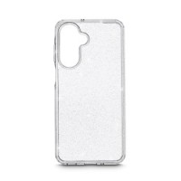 White Diamonds Cover Glitter Case für Samsung Galaxy A17/A17 5G, Transparent