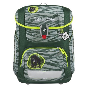 Step by Step CIRCLE Schulranzen-Set Jungle Cat Chiko, 5-teilig