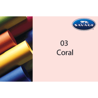 Savage Hintergrundpapier Coral 2.72x11m