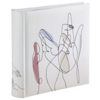 Hama Memo-Album Hands, für 200 Fotos im Format 10x15 cm